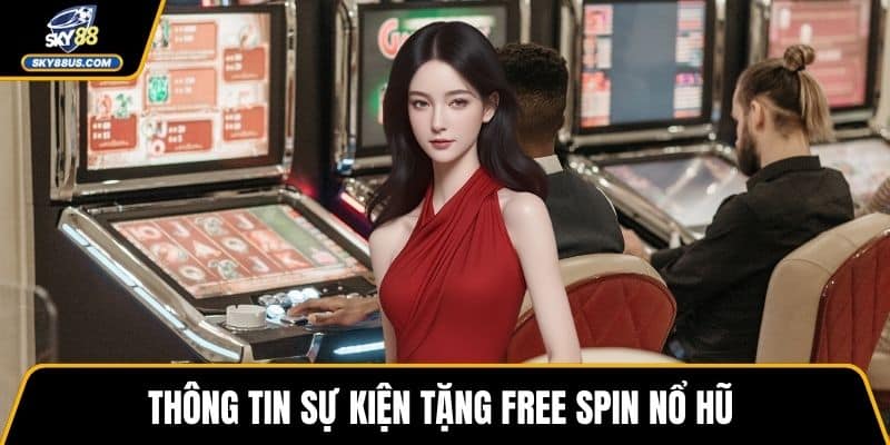 Thông tin sự kiện tặng free spin nổ hũ